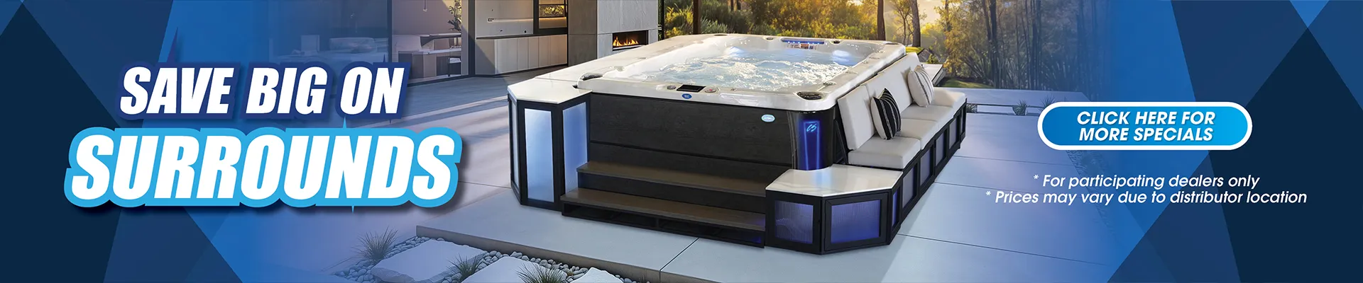 Calspas hot tub being used in a family setting - Arlington Heights